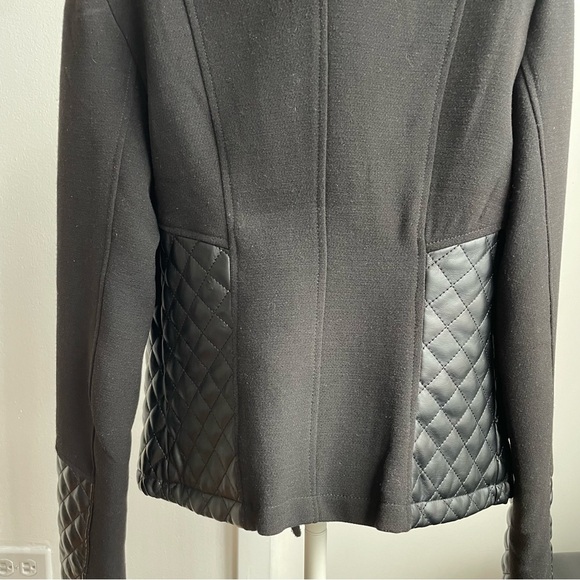 Forever 21 Black Jacket with Quilted Details - Picture 9 of 11